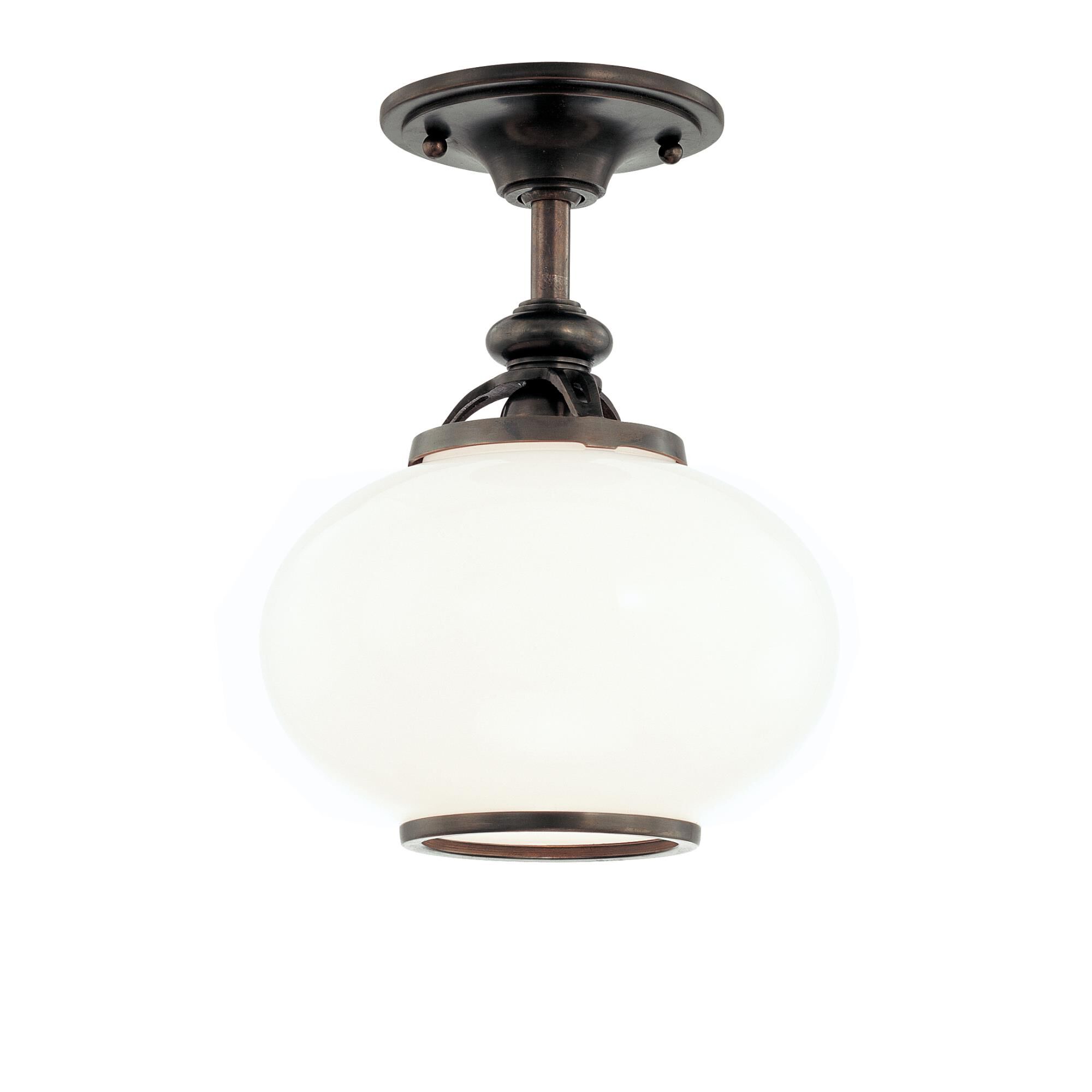 Canton 9 Inch Semi Flush Mount by Hudson Valley Lighting